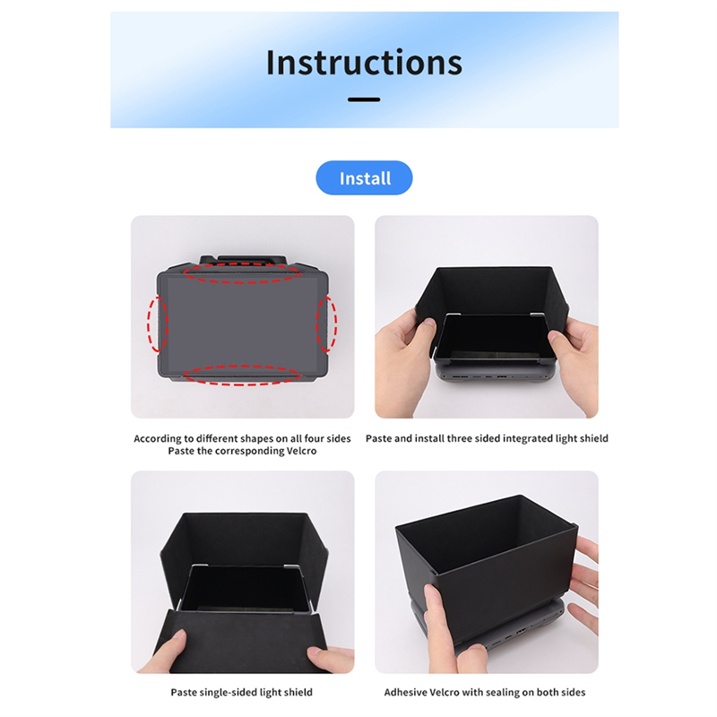 Drone Controller Hood - Cjsd-para dji mavic 4 pro sun