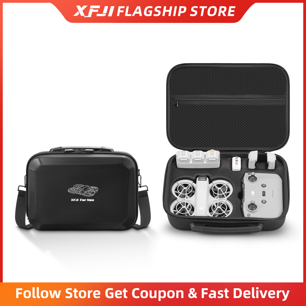 Drone Hard Shell Case - Estojo de Transporte XFJI Compatível com