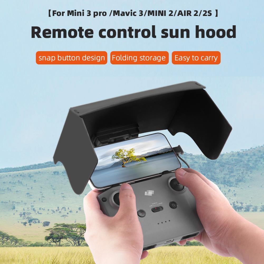 Para DJI Mavic 3/Mini 2/Air 2/ - Drone Controller Hood avaliação e preço