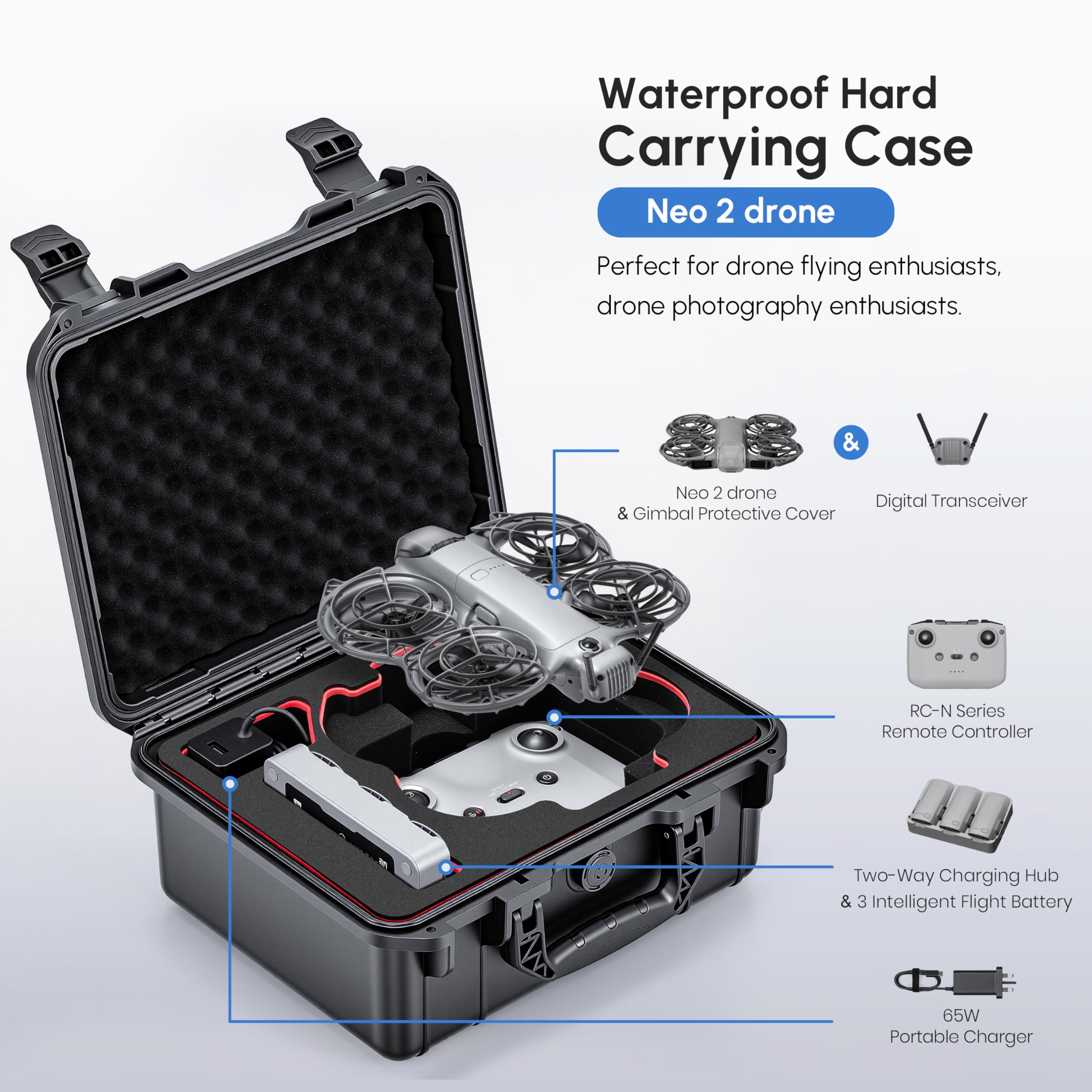 Estojo NEO 2, Estojo Rígido à  - Drone Controller Hood avaliação e preço