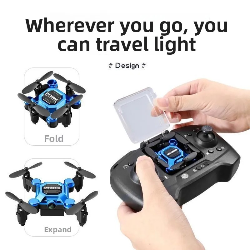 Mini Drone Dobrável com Câmera - Drone Remote Controller Lanyard avaliação e preço