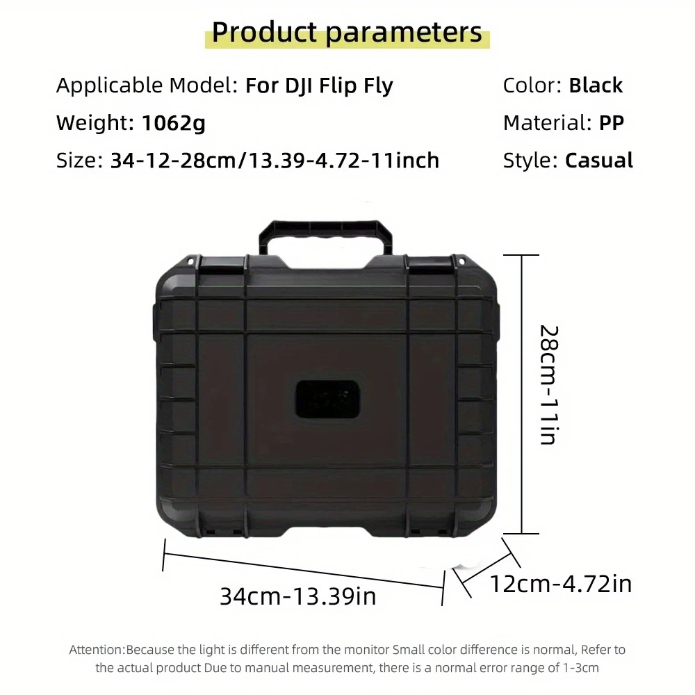 Estojo de Armazenamento Rígido - Drone Hard Shell Case avaliação e preço