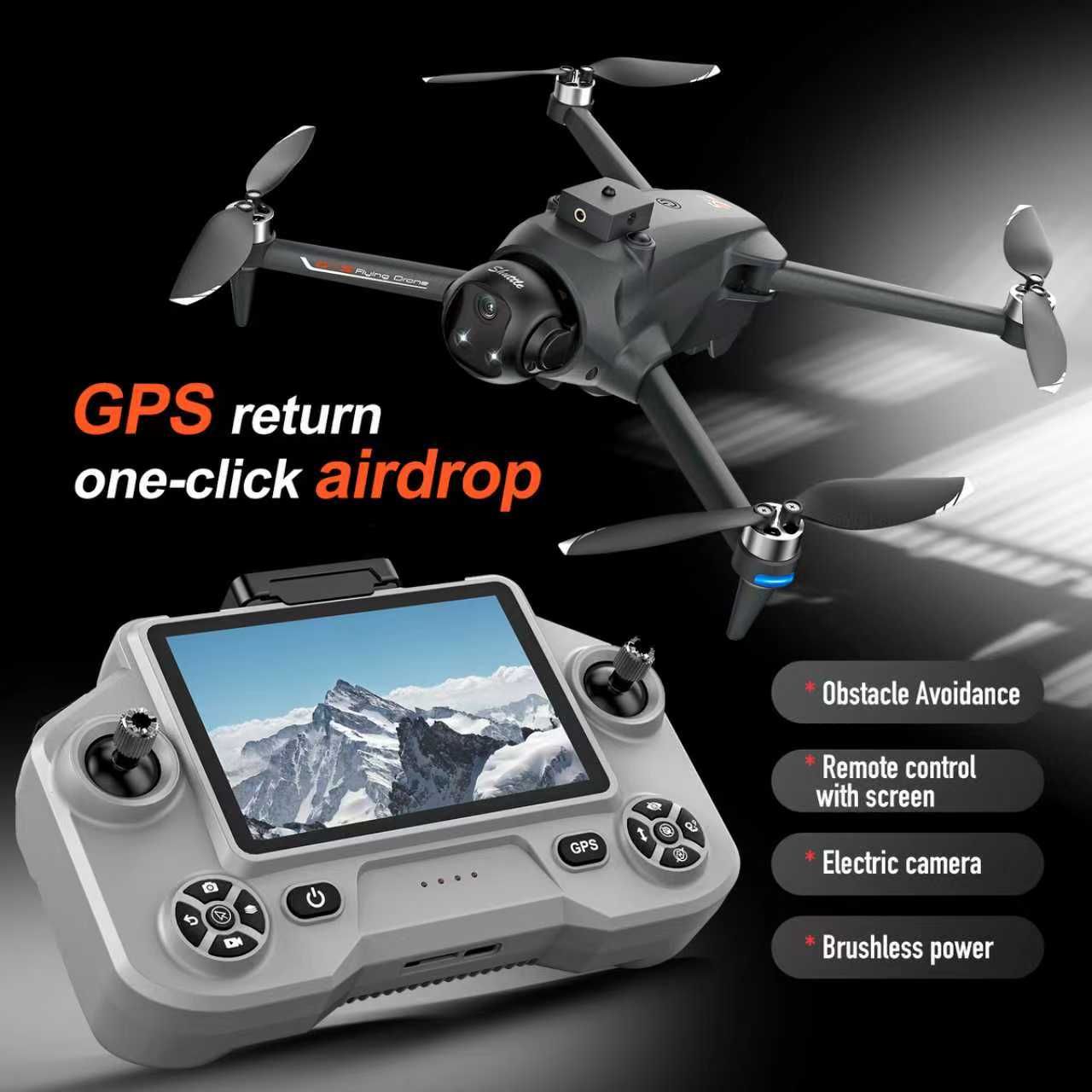 Drone Quadcopter FPV GPS YL059 - Drone Beacon Light avaliação e preço